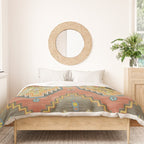 Moroccan Berber Geometric Rug Pattern Duvet Cover Gallery Image 3