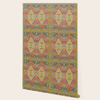 Moroccan Berber Geometric Rug Pattern Wallpaper Gallery Image 2