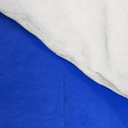 Happy Flower Retro Vibe Royal Blue and Light Blue Comforter Gallery Image 4