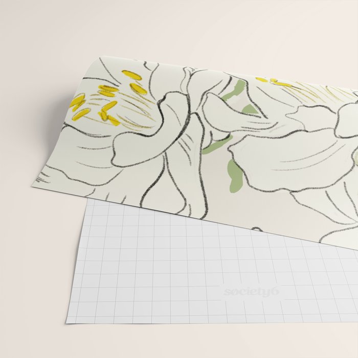 Garden Lilies  Wrapping Paper Gallery Image 2