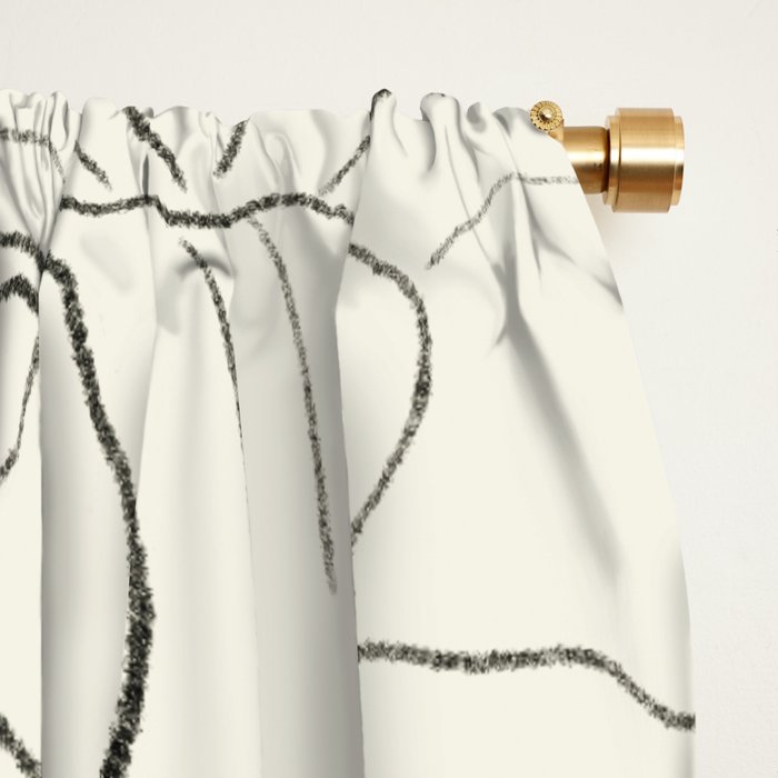 Garden Lilies  Window Curtain Gallery Image 2