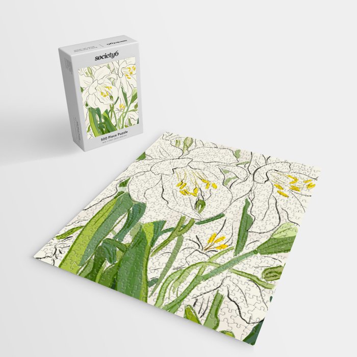 Garden Lilies  Jigsaw Puzzle Gallery Image 2