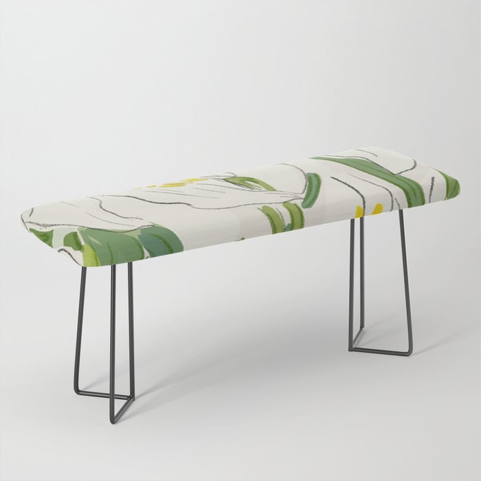 Garden Lilies  Bench Gallery Image 1