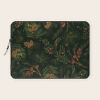 Christmas Spruce Dark Green Laptop Sleeve Gallery Image 1