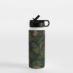 Christmas Spruce Dark Green Water Bottle Gallery Image 1