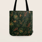 Christmas Spruce Dark Green Tote Bag Gallery Image 1