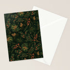 Christmas Spruce Dark Green Stationery Card Gallery Image 2