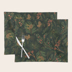 Christmas Spruce Dark Green Placemat Gallery Image 1