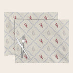 Oyster and Lobster Pattern Placemat Gallery Image 1