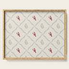 Oyster and Lobster Pattern Serving Tray Gallery Image 1