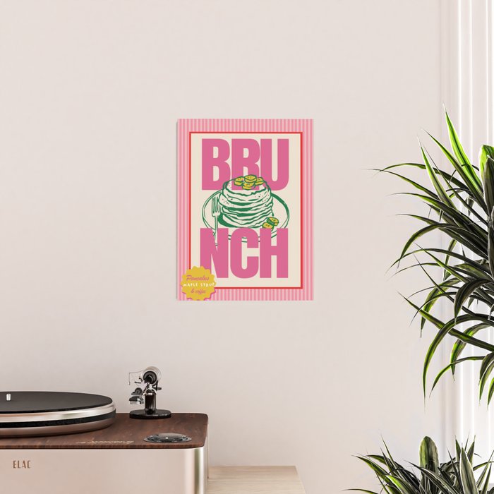 Brunch Kitchen Print Poster Gallery Image 2