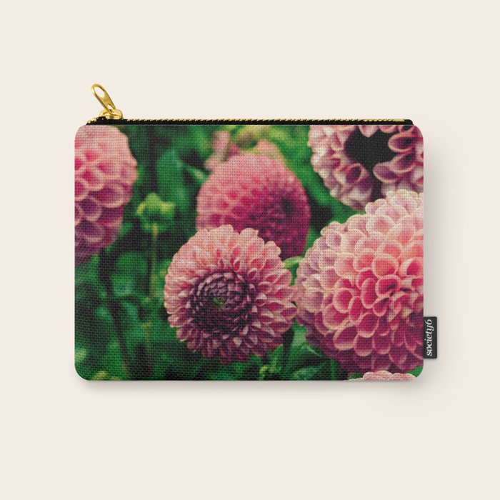Let Yourself Bloom - Modern Botanical Photograph Carry All Pouch Gallery Image 1