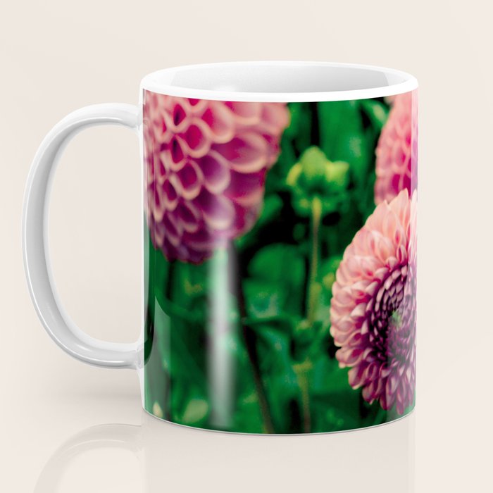 Let Yourself Bloom - Modern Botanical Photograph Coffee Mug Gallery Image 3