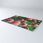 Let Yourself Bloom - Modern Botanical Photograph Rug Gallery Image 3