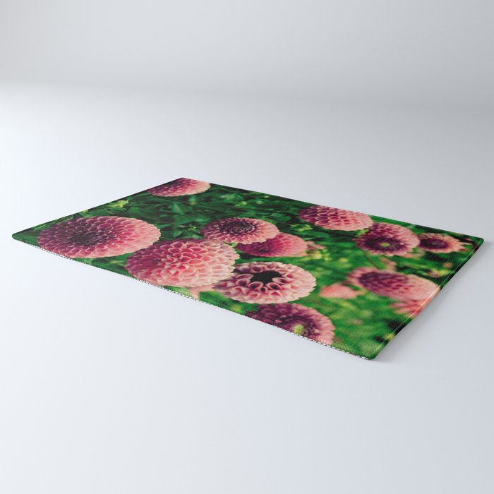 Let Yourself Bloom - Modern Botanical Photograph Rug Gallery Image 3