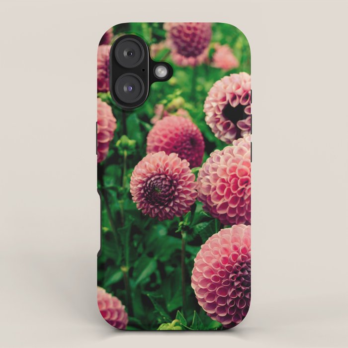 Let Yourself Bloom - Modern Botanical Photograph iPhone Case Gallery Image 1