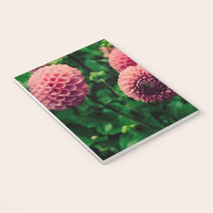 Let Yourself Bloom - Modern Botanical Photograph Notebook Gallery Image 3