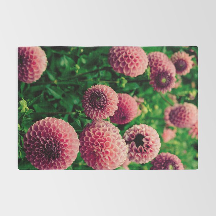 Let Yourself Bloom - Modern Botanical Photograph Rug Gallery Image 2