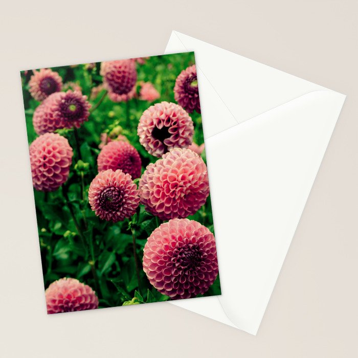 Let Yourself Bloom - Modern Botanical Photograph Stationery Card Gallery Image 2