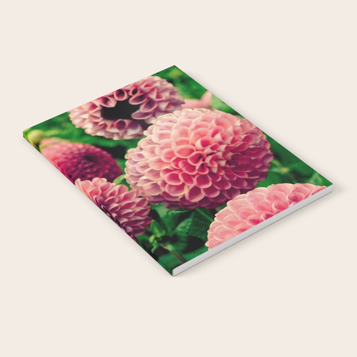 Let Yourself Bloom - Modern Botanical Photograph Notebook Gallery Image 2