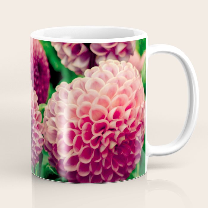 Let Yourself Bloom - Modern Botanical Photograph Coffee Mug Gallery Image 1