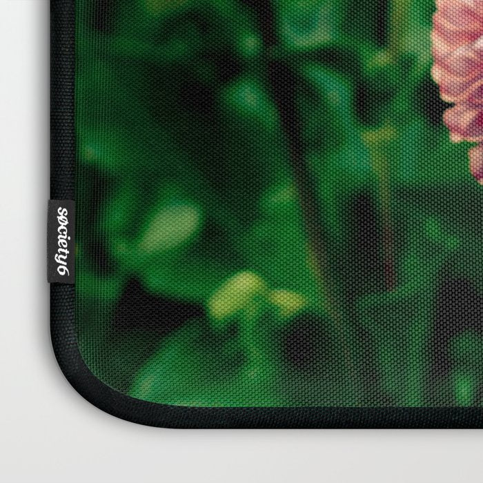 Let Yourself Bloom - Modern Botanical Photograph Laptop Sleeve Gallery Image 3