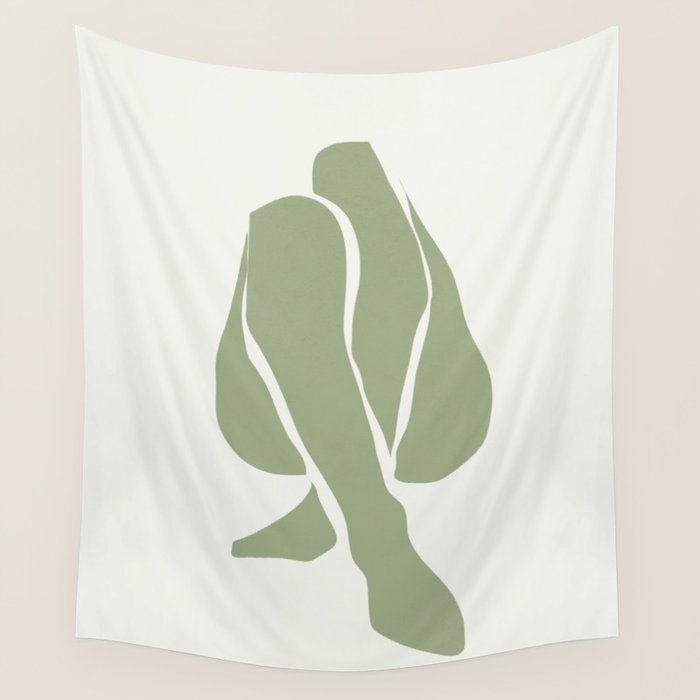 Abstract Woman 12 Wall Tapestry Gallery Image 1
