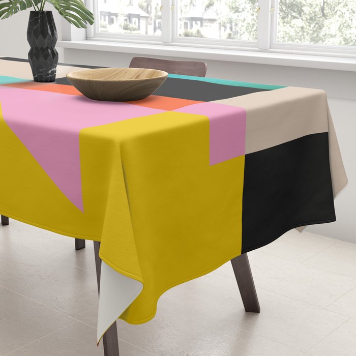 Modern Abstraction 4 Tablecloth Gallery Image 3