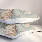 Vintage Map of St. Augustine Florida (1937) Pillow Sham Gallery Image 3