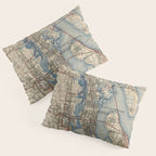 Vintage Map of St. Augustine Florida (1937) Pillow Sham Gallery Image 3