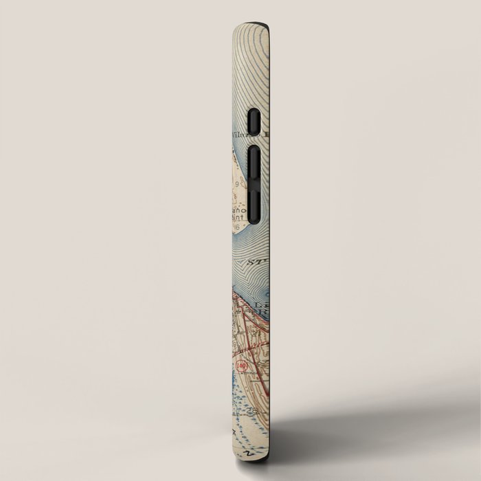 Vintage Map of St. Augustine Florida (1937) iPhone Case Gallery Image 2