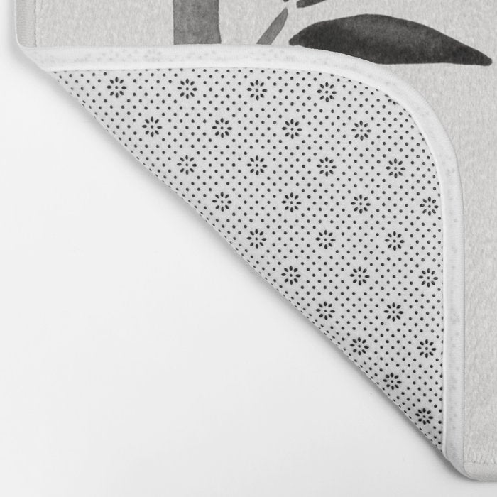 Black Bamboo Bath Mat Gallery Image 2