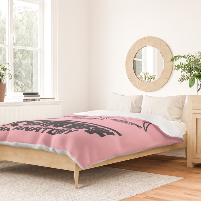 Tuna Anatomy Japanese Maguro Sushi - Coral Duvet Cover Gallery Image 2