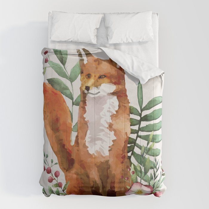 Autumn Fox II Comforter Gallery Image 6