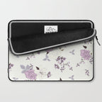 romantic pattern in the rococo style Laptop Sleeve Gallery Image 2