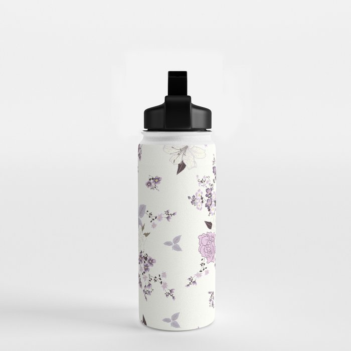 romantic pattern in the rococo style Water Bottle Gallery Image 2