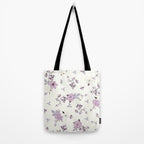 romantic pattern in the rococo style Tote Bag Gallery Image 2