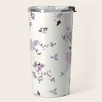 romantic pattern in the rococo style Travel Mug Gallery Image 2