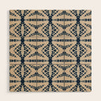 Spider Shibori Wood Wall Art Gallery Image 1