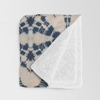 Spider Shibori Throw Blanket Gallery Image 3