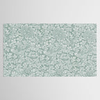 William Morris Bird & Anemone Powder Blue Tablecloth Gallery Image 2