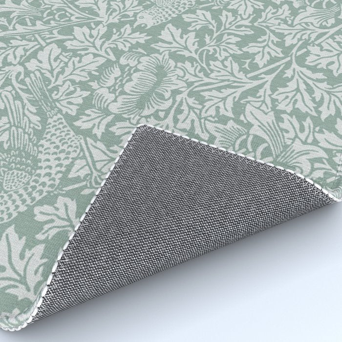 William Morris Bird & Anemone Powder Blue Rug Gallery Image 4