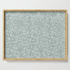 William Morris Bird & Anemone Powder Blue Serving Tray Gallery Image 1