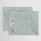 William Morris Bird & Anemone Powder Blue Placemat Gallery Image 1