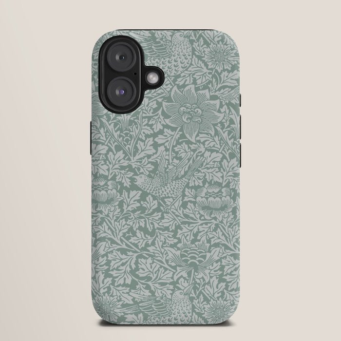 William Morris Bird & Anemone Powder Blue iPhone Case Gallery Image 9