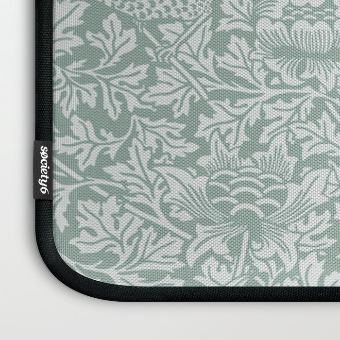 William Morris Bird & Anemone Powder Blue Laptop Sleeve Gallery Image 3