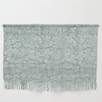 William Morris Bird & Anemone Powder Blue Wall Hanging Gallery Image 1
