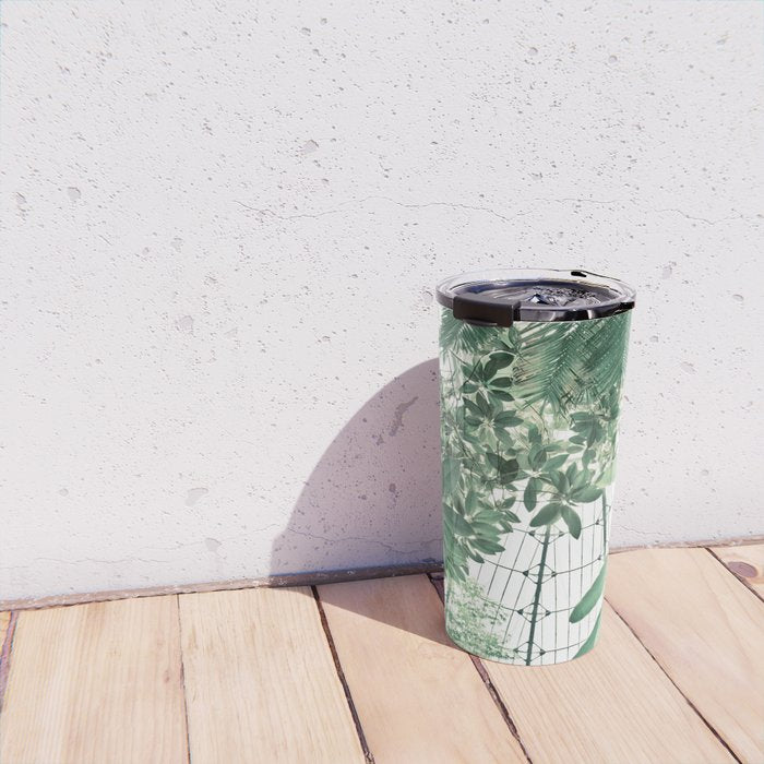Tropical Greenhouse #2 Travel Mug Gallery Image 4