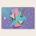 Memphis Pattern 57 - 80s - 90s Retro / 2nd year anniversary design Cutting Board Gallery Image 1