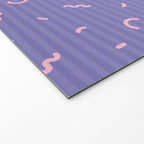 Memphis Pattern 57 - 80s - 90s Retro / 2nd year anniversary design Welcome Mat Gallery Image 2